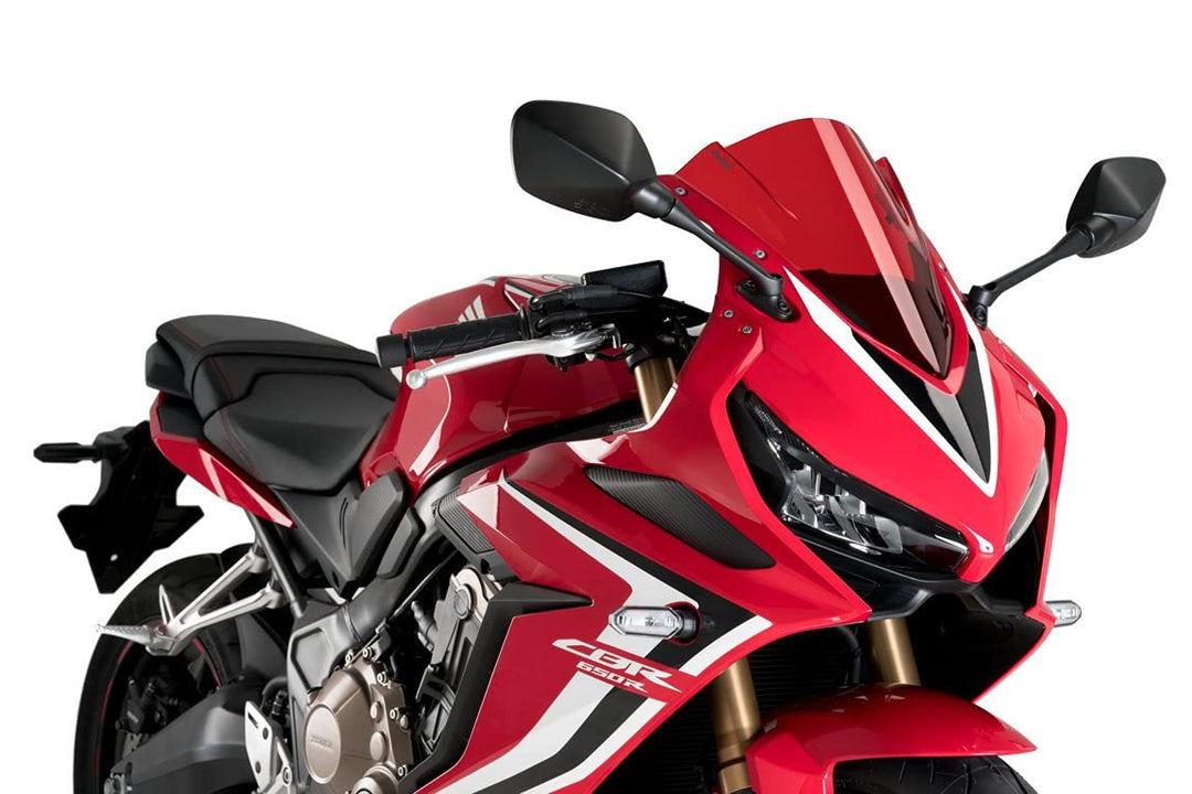 Puig Racingscheibe 3568R für Honda CBR650R 19' Rot, Rot