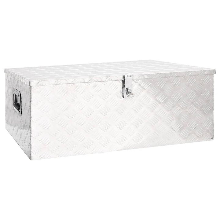 vidaXL Aufbewahrungsbox Aluminiumkoffer Aluminiumbox Lagerbox Lagerkiste Transportkoffer Transportki
