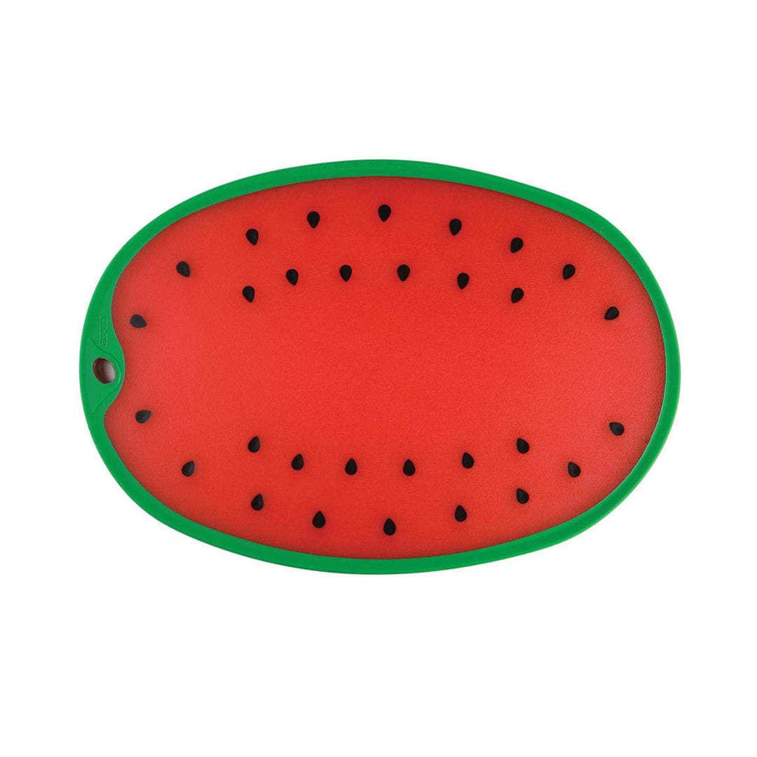 Dexas Wassermelonen-Schneidebrett/Servierbrett in Wassermelonenform, Wassermelone