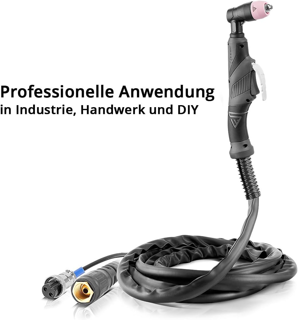 STAHLWERK Plasmabrenner AG-60 / SG-55 mit 5 Meter Schlauchpaket Plasmaschneider bis 70A Schweissgerä