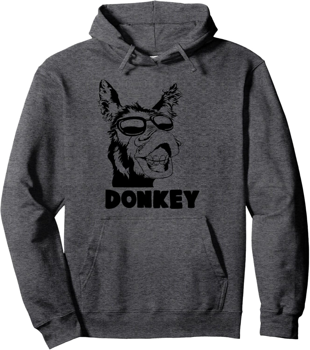 Cool, lustig, Esel Pullover Hoodie