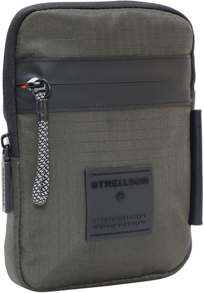 Strellson - northwood rs brian shoulderbag xsvz Schwarz Farbe:grün / Material:polyester,nylon, Farbe