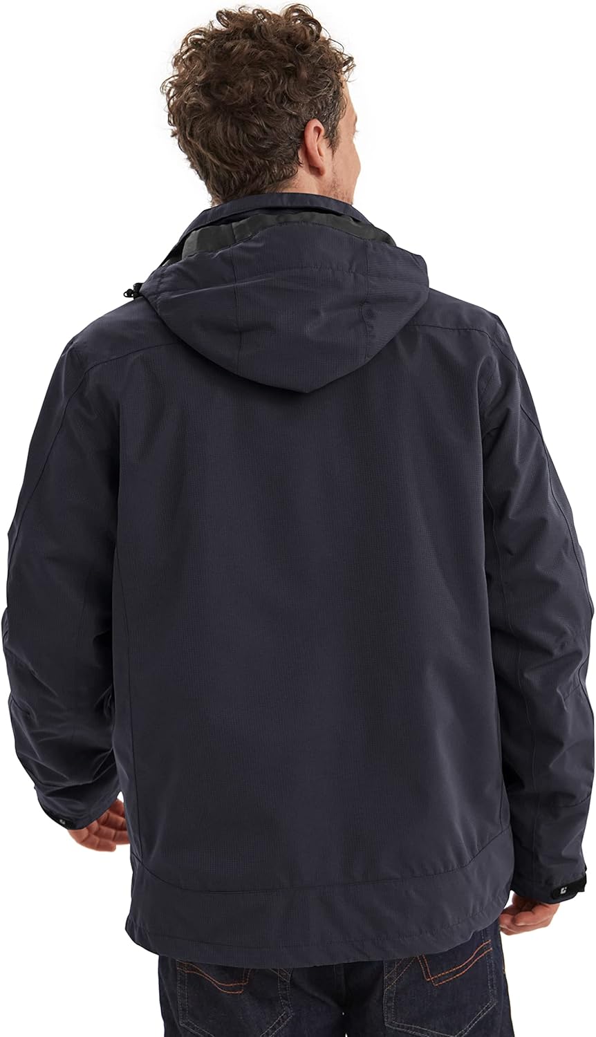 Killtec Herren Xenios Funktionsjacke Mit Abzippbarer Kapuze, Schwarz