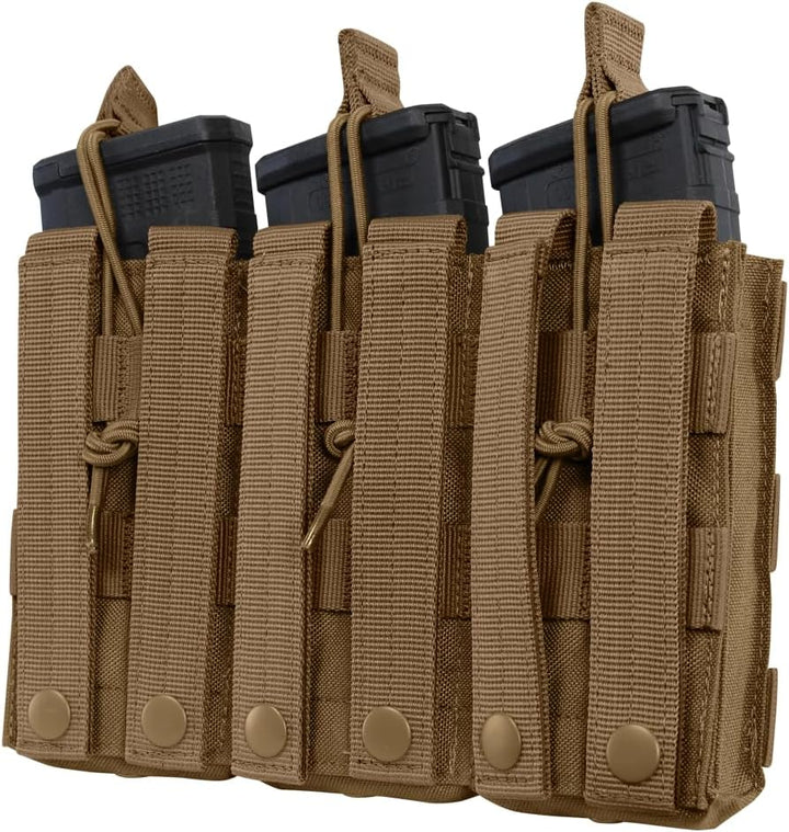 Condor Magazintasche Open Top Triple M4 Oliv, Oliv