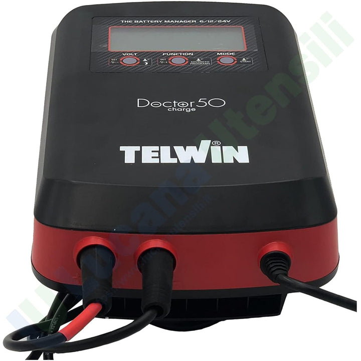 Telwin Doctor Charge 50 230V 61224V elektronisches Multifunktions-Ladegerät - 807613