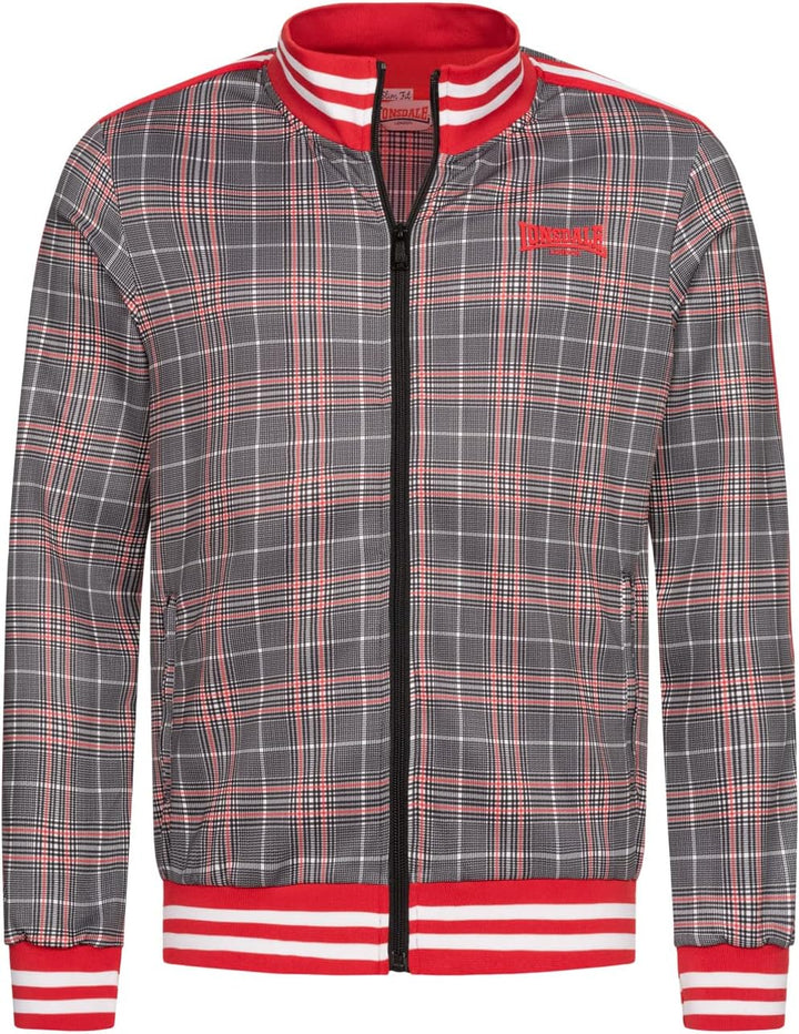 Lonsdale Herren Glatrigill Trainingsanzug XXL blanco, Schwarz, rojo, XXL blanco, Schwarz, rojo