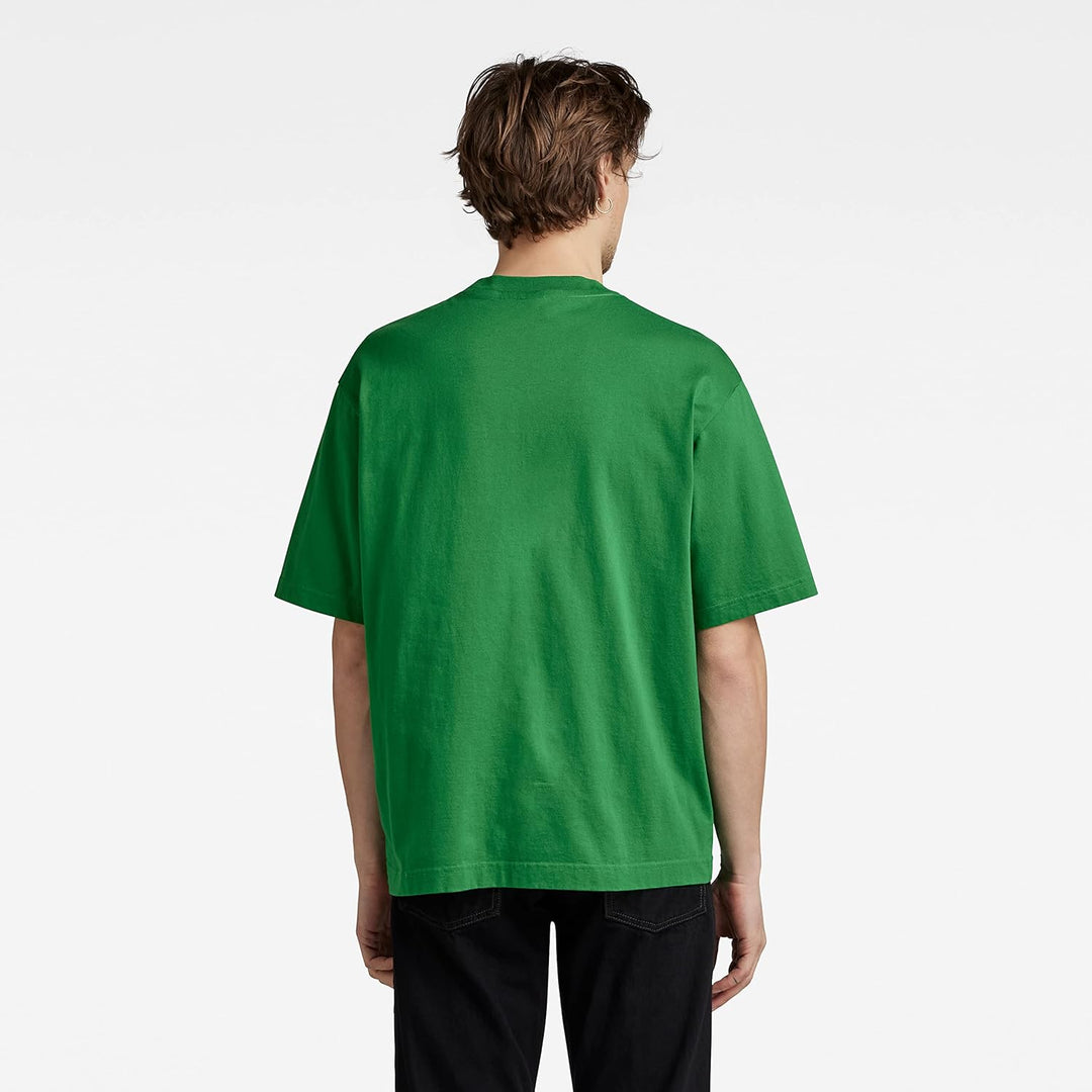 G-STAR Herren Unisex Boxy Base T-Shirt T-Shirts XS Grün (Jolly Green D23218-c336-d608), XS Grün