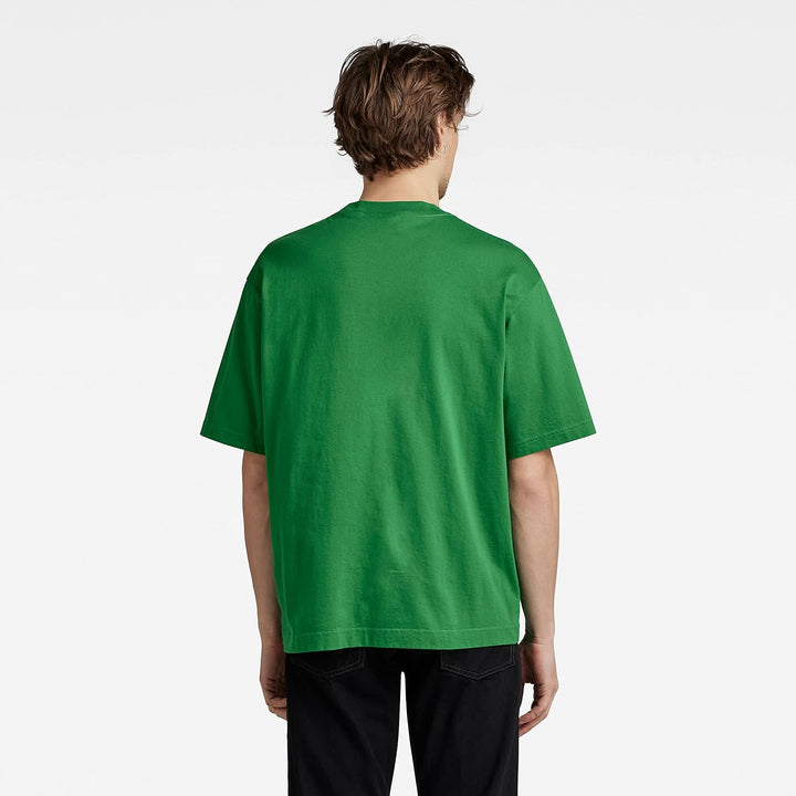 G-STAR Herren Unisex Boxy Base T-Shirt T-Shirts XS Grün (Jolly Green D23218-c336-d608), XS Grün