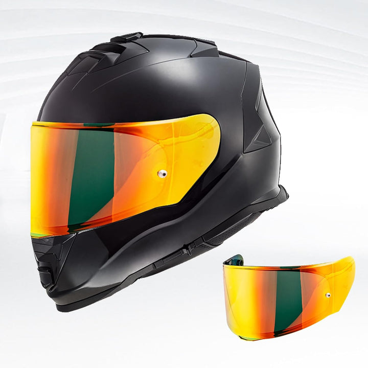 Helmvisier für LS2 FF328/FF353/FF800,Motorradhelm Visier,Motorrad Windschutz Helm Objektiv Visier Vo
