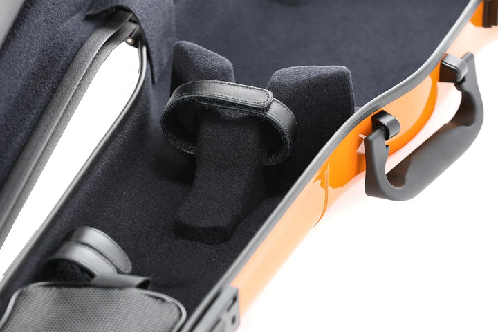 GEWA Violinformetui AIR 1.7 orange / schwarz Made in Germany ohne zusätzlichen Seitengriff Orange, o