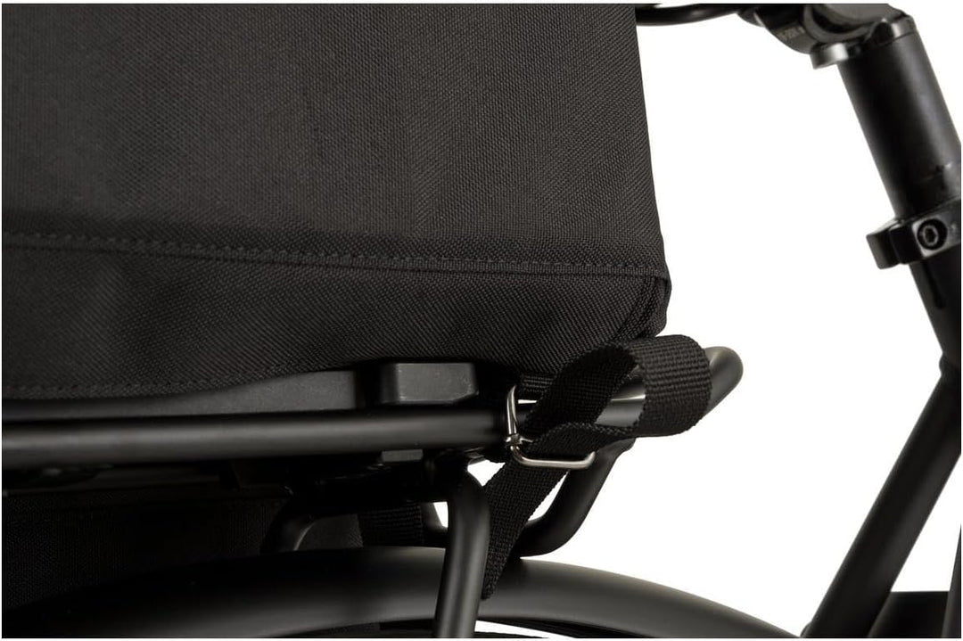 AGU Essentials DWR Urban Doppelte Fahrradtasche für Gepäckträger, 36L Gepäckträgertasche Fahrrad, Wa