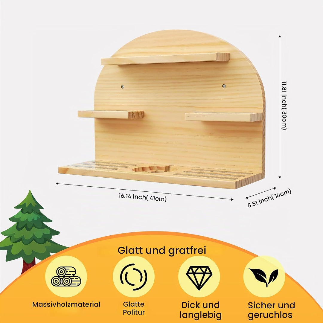 Magnetisches Regal für Tonie Figuren,Wandregale für die Toniebox,Organizer zur Aufbewahrung von Toni