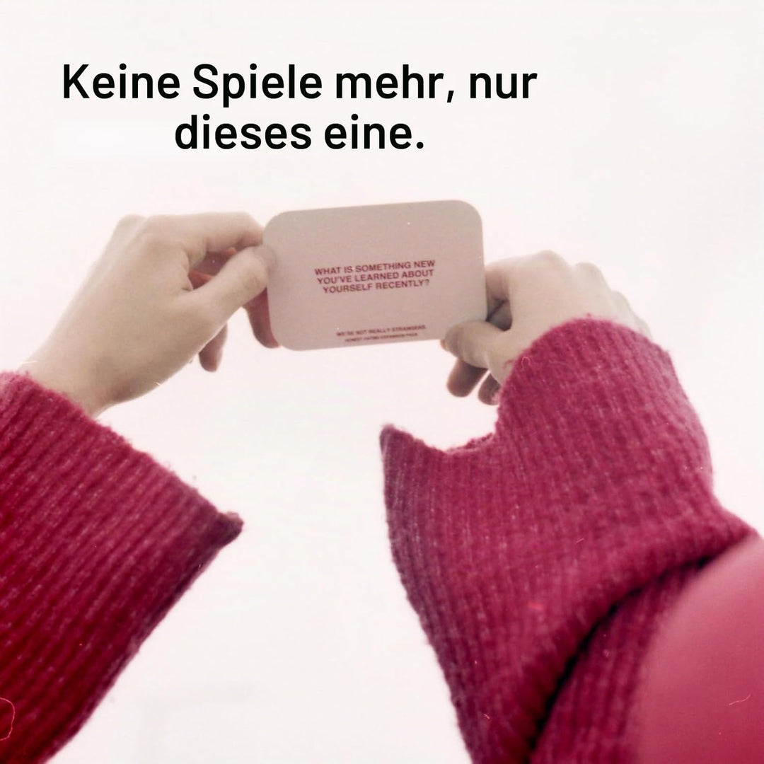 We're NOT Really Strangers Kartenspiel – Ehrliche Dating-Erweiterungspaket (50 Karten und Wildkarten
