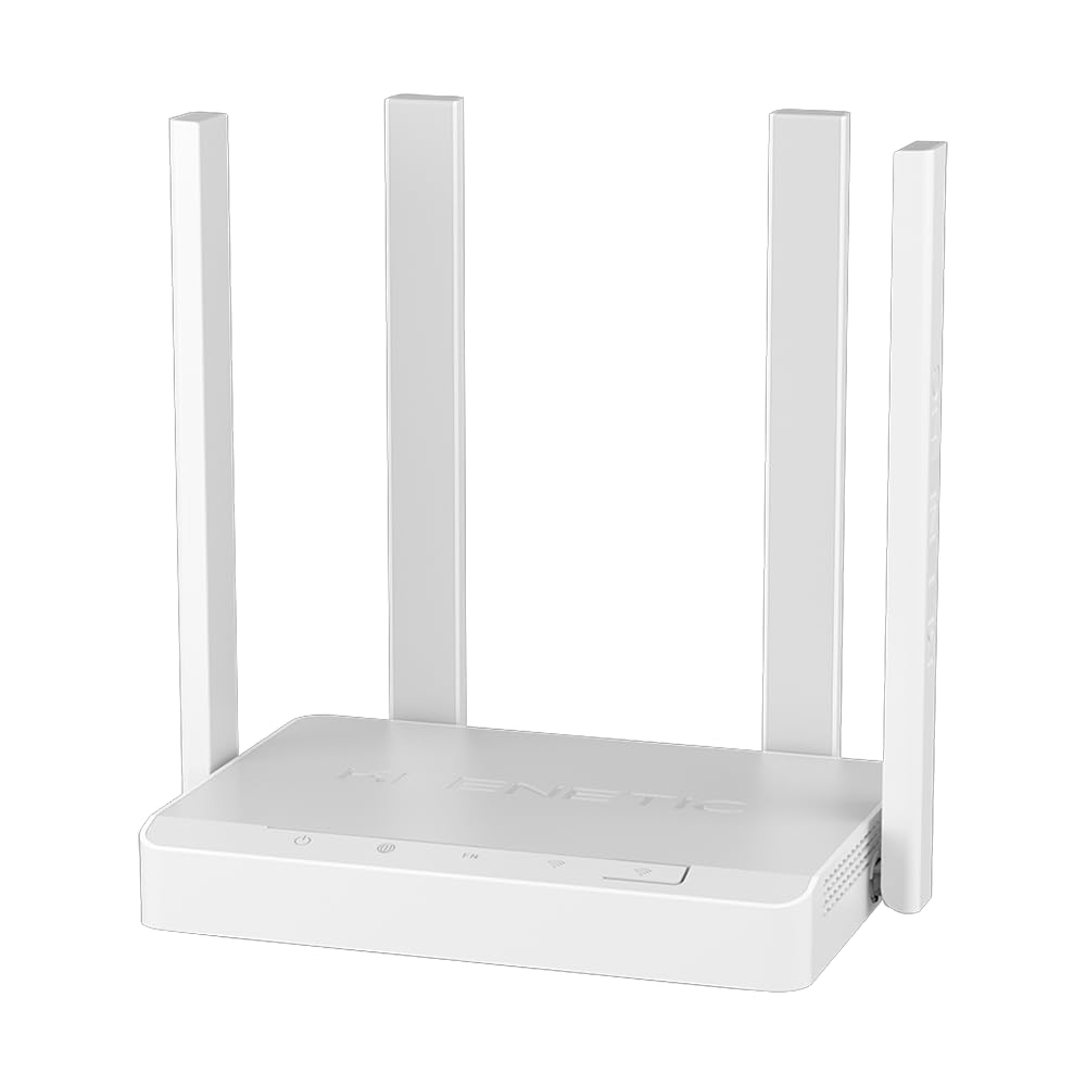 Keenetic Speedster AC1200 Wi-Fi Mesh Fiber Router, Range Extender, Access Point, 4X1GBIT/S, KN-3013