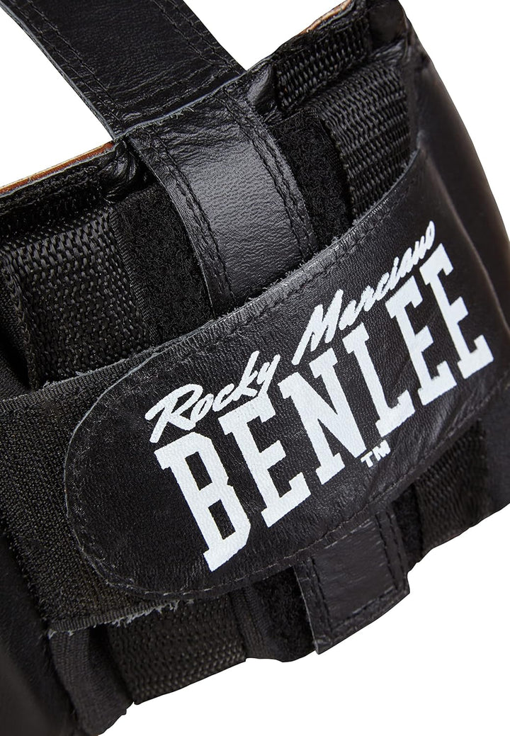 BENLEE Kopfschutz aus Leder Tyson S/M Schwarz, S/M Schwarz