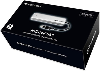 Transcend 480GB Highspeed JetDrive Thunderbolt PCIe™ Gen3 x4 Portable SSD Speichererweiterung für Ma