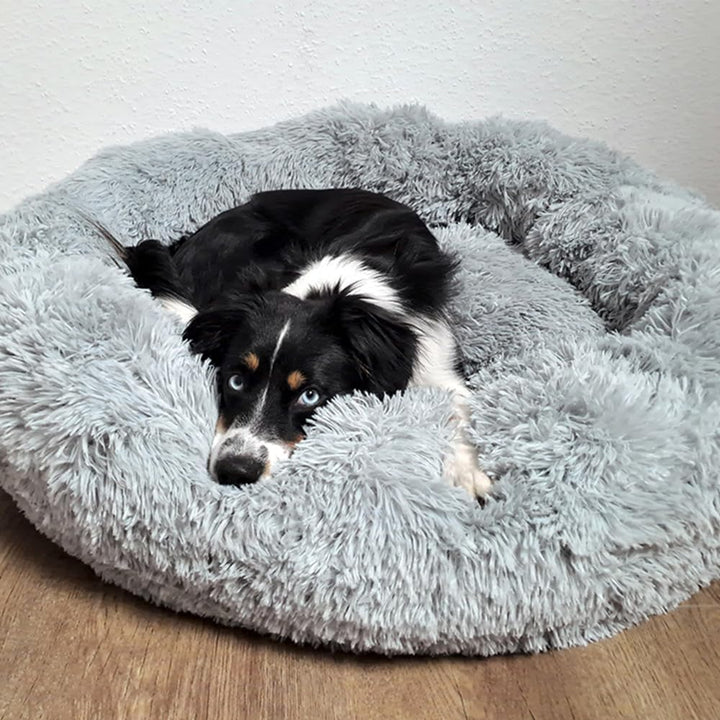 Nobby 62800 Kuschelbett Donut Classic ESLA grau; D x H: Ø 90 x 29 cm
