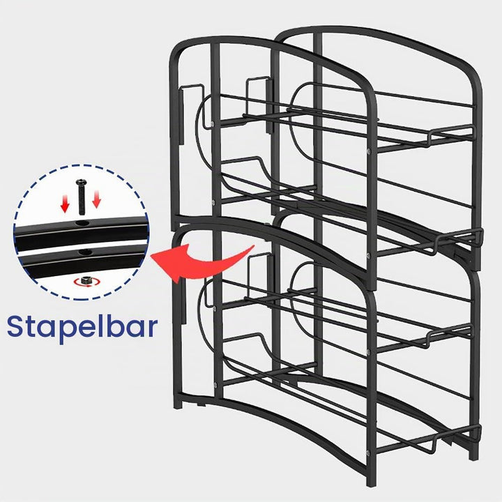 Sepikey 2er Set Rollen Kühlschrank Organizer Dosenspender Dosenhalter Kühlschrank Dosen Organizer fü