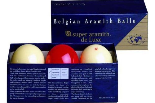 Aramith Billard Kugeln Karambol De Luxe, 61,5mm