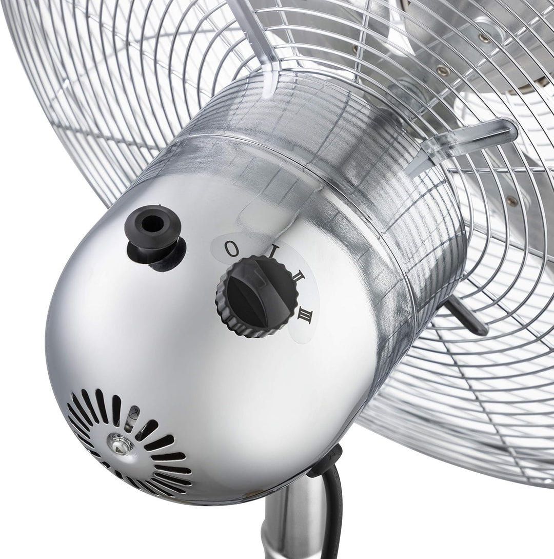 Tristar Standventilator - Höhenverstellbar, Oszillierend, 85 Grad Schwenkbereich 45cm, VE-5805, 45cm