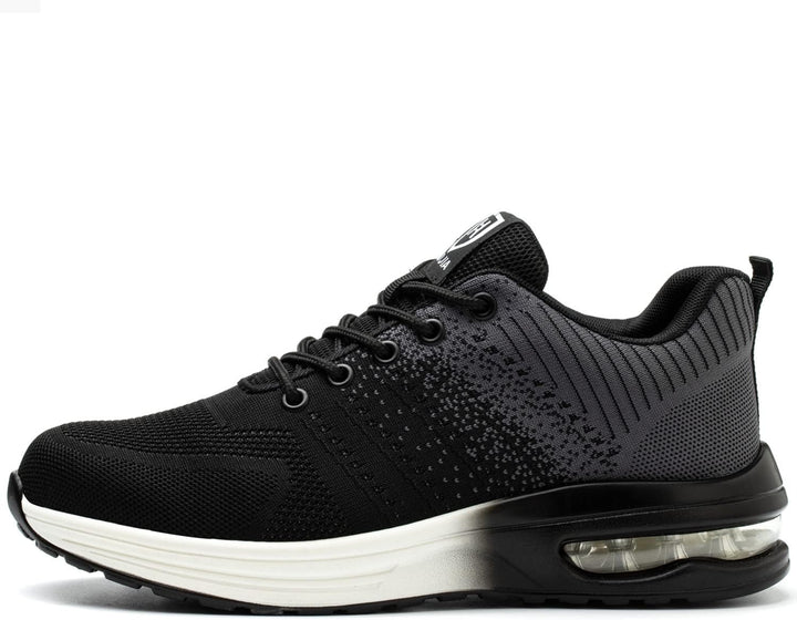 Sicherheitsschuhe Herren Leichte Arbeitsschuhe Damen Sportliche Atmungsaktive Stahlkappenschuhe, 42