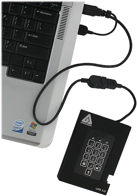 Apricorn HDD 2TB Encrypted USB 3.0 3,5, 3,5