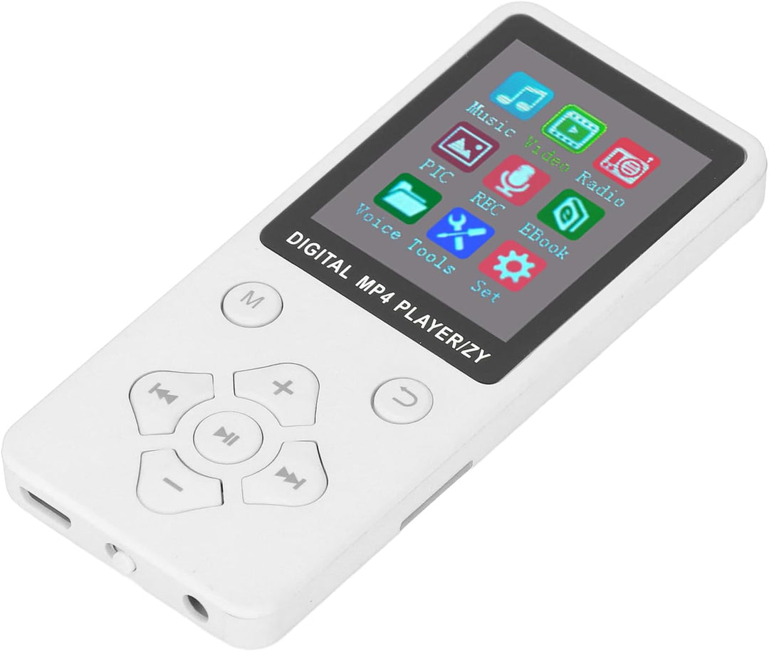 MP3-Player mit Bluetooth, HiFi-Sound, 1,8-Zoll-Bildschirm, Tragbarer Musik-Player, Digitaler Audio-P