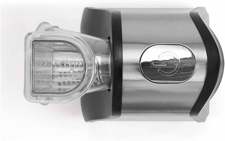 LIVOO DOP192 Multifunktionale elektrische Reibe, Edelstahl, Schwarz