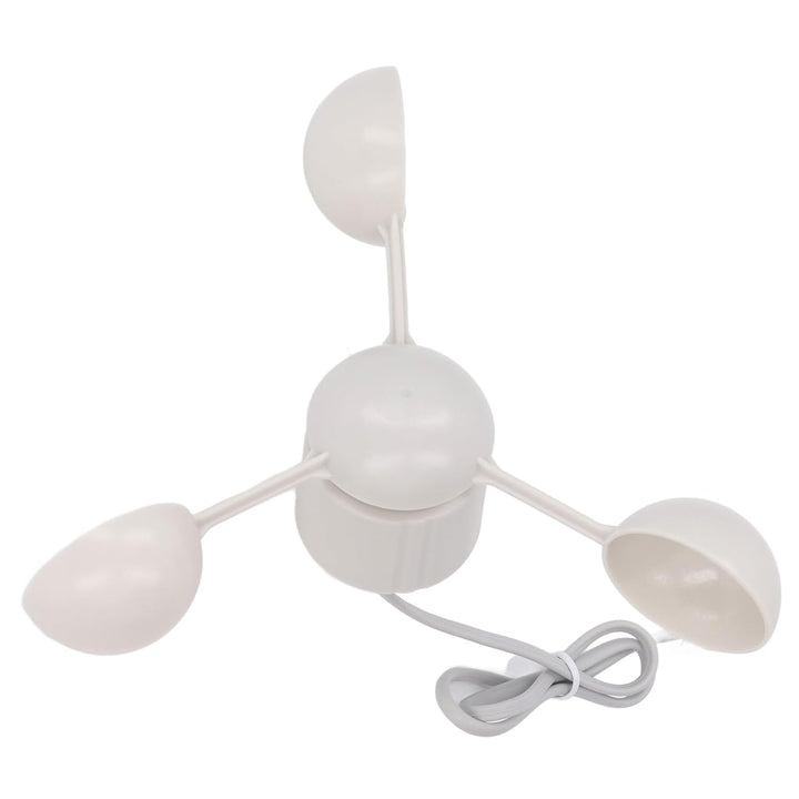3-Tassen-Anemometer-Cup-Windgeschwindigkeitssensor, RJ11-Anschluss, Windrichtungsanzeige für Wetterm