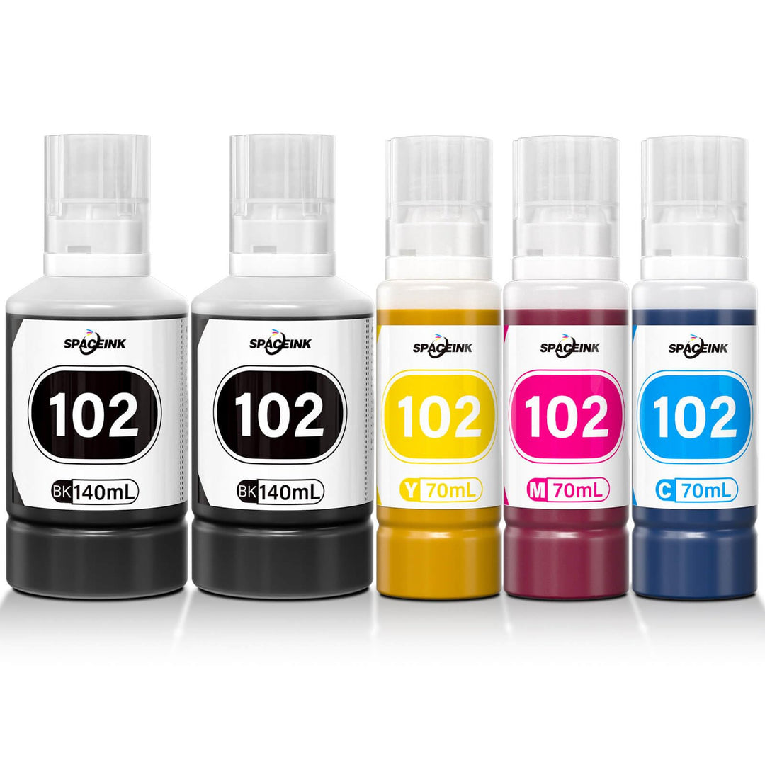 Tinte 102 Multipack kompatibel für Epson ET-2850 ET-4750 ET-4850 ET-2750 ET-2856 ET-3850 ET-4856 ET-