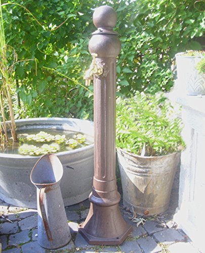 Standbrunnen Säule Antik Nostalgie Stil Landhaus Garten