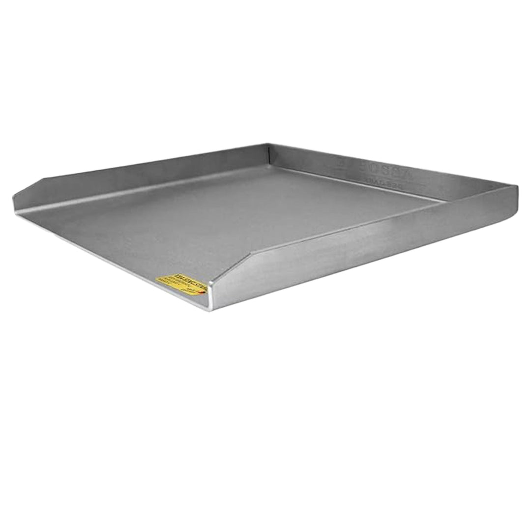BABOSSA Grill Plancha aus V2A Edelstahl – Erstklassige Verarbeitung & perfekte Hitzeverteilung – kom
