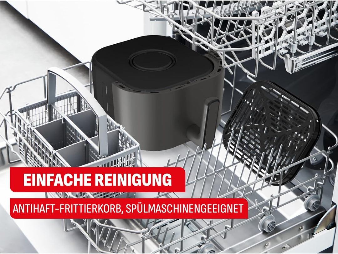 Tefal Easy Fry Infrared Heissluftfritteuse, 7 L Fassungsvermögen, Infra-Heat-Technologie, doppelte H