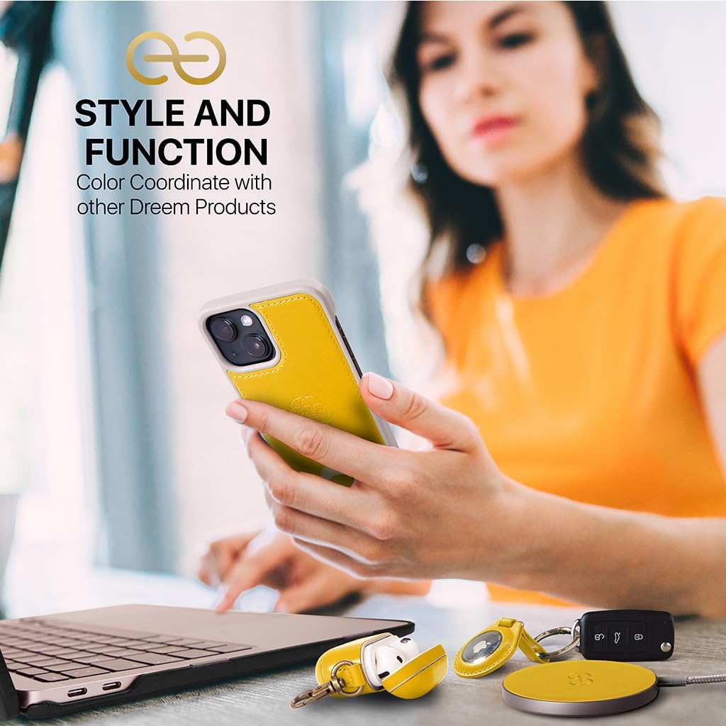 Dreem Fibonacci iPhone 15 Plus Brieftaschen-Etui / 2-in-1 stossfestes Etui und abnehmbares Folio aus