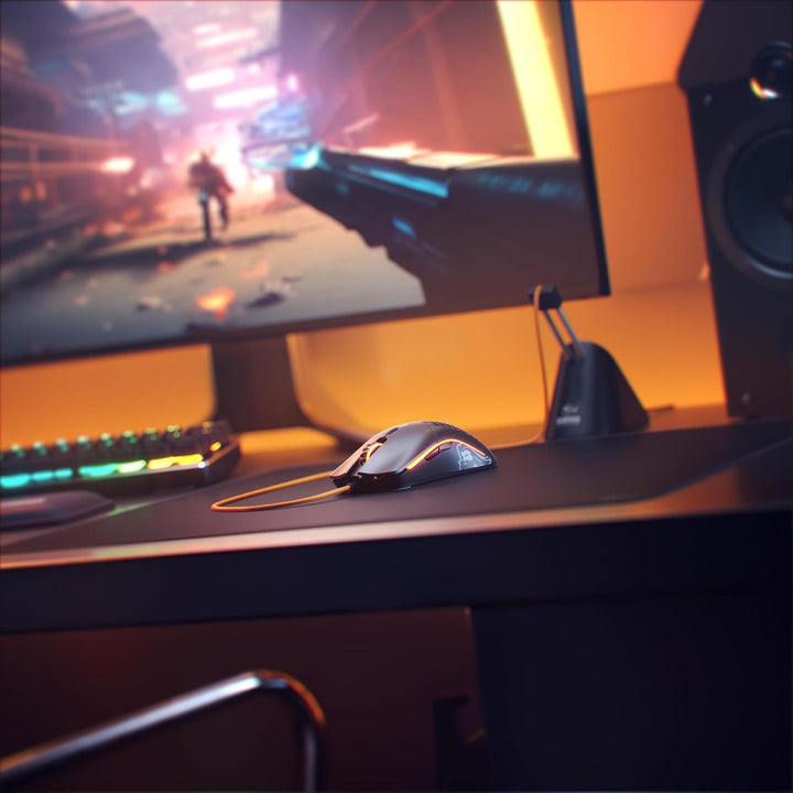 Glorious Gaming Model O Bedrade Gaming Muis - 67g Superlicht Honingraat Ontwerp, RGB, Pixart 3360 Se