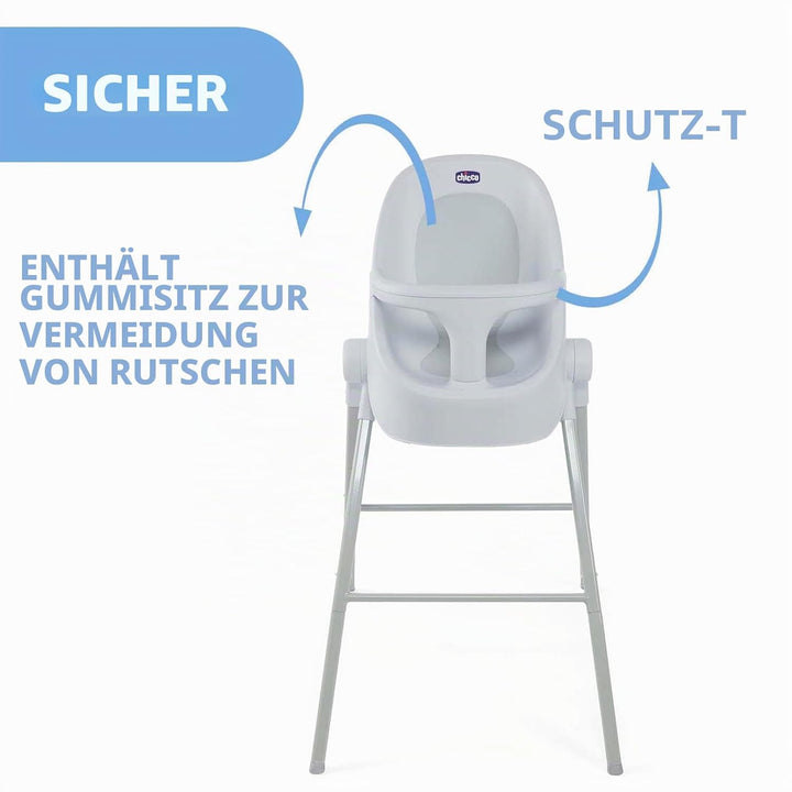 Chicco 00079117190000 Dusch/Wannensitz Bubble Nest, grau, grau