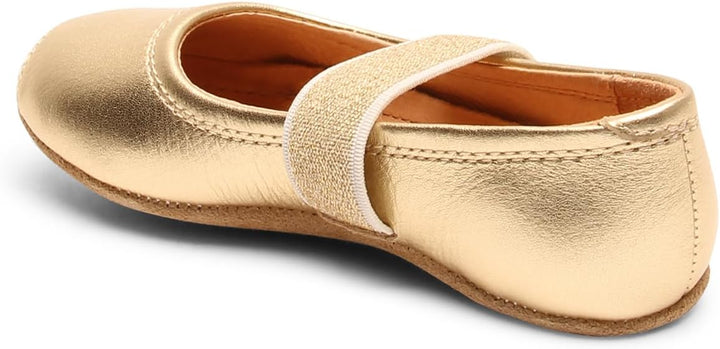 Bisgaard Mädchen Ballet Geschlossene Ballerinas, Gold