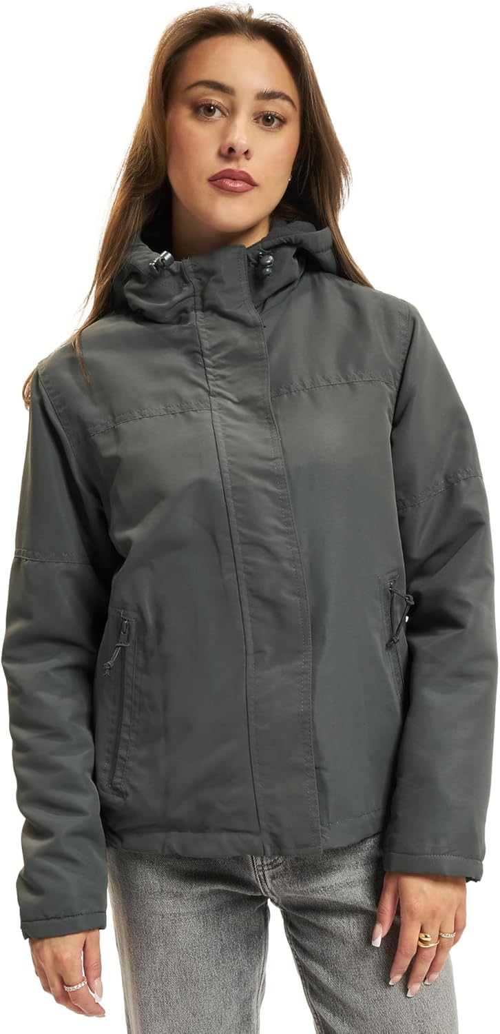 Brandit Damen Zipper Ladies Windbreaker frontzip, Anthrazit