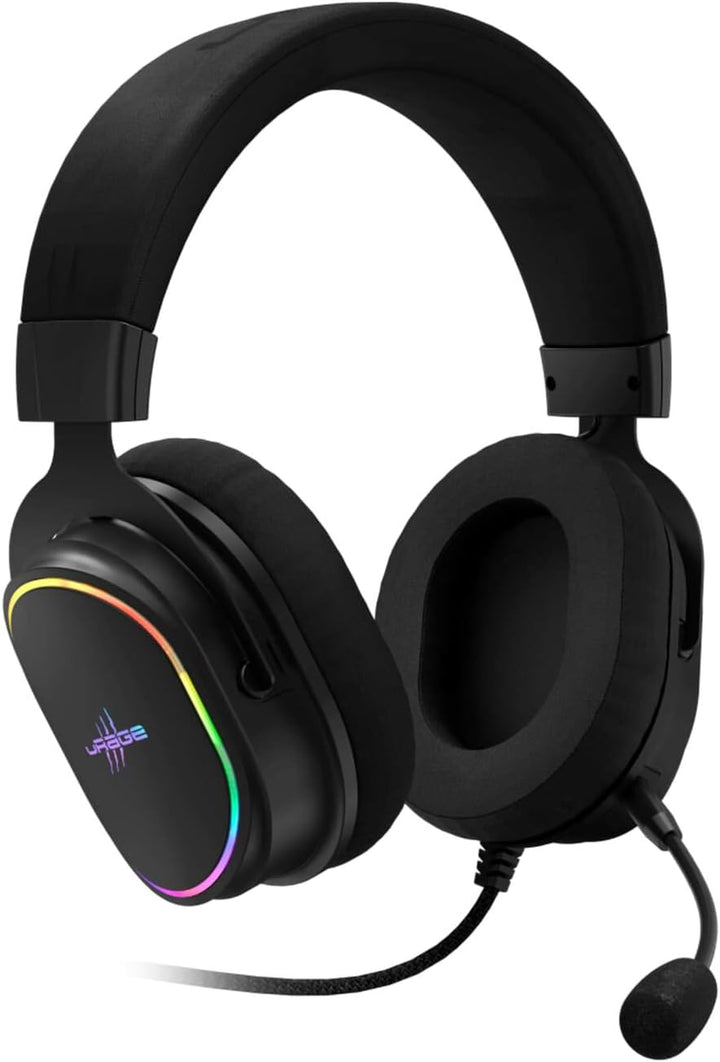 uRage Gaming-Headset „SoundZ 800.7.1“, kabelgebunden mit USB-Anschluss, schwarz