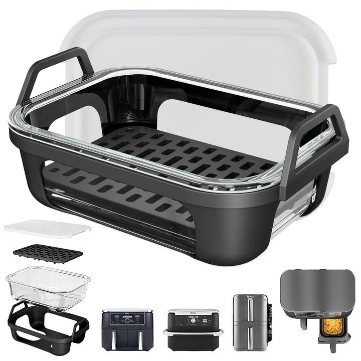Auflaufform Airfryer für Ninja Heissluftfritteuse AF400EU/DZ400EU/AF500EU/COSORI Heissluftfritteuse