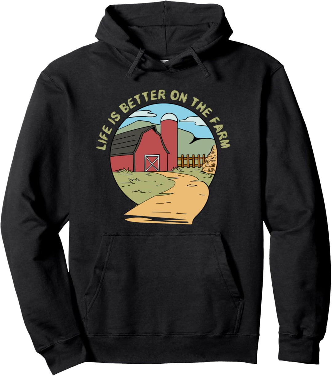Landwirt Lustiger Spruch Landwirtschaft Natur Pullover Hoodie