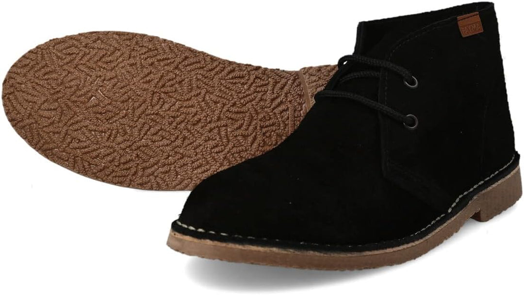 Safari Desert Boot aus WildLeder für Damen und Herren. Schuhe aus Spanien. Chukka Stiefeletten Schuh