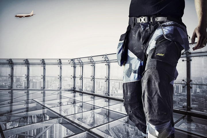 Snickers Workwear FlexiWork Arbeitshose plus mit HP, 69020404088 88 Schwarz, 88 Schwarz