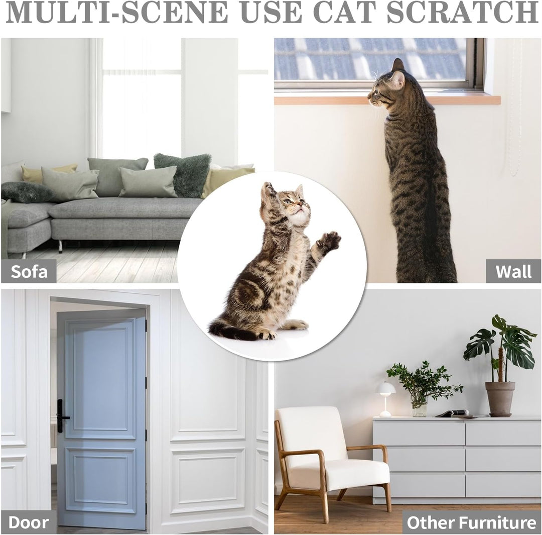 Kratzmatte Katze Selbstklebend,Kratzfestes Sofa kratzmatte Katze,Selbstklebend Kratzteppich Katze Wa