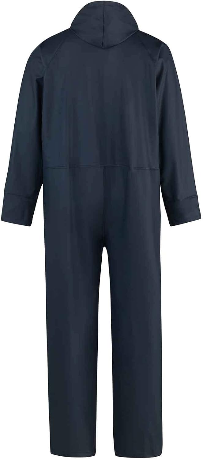 STØRVIK PU-Overall Regenkombi Regenoverall Reinigungsoverall Unisex Blau L, Blau L