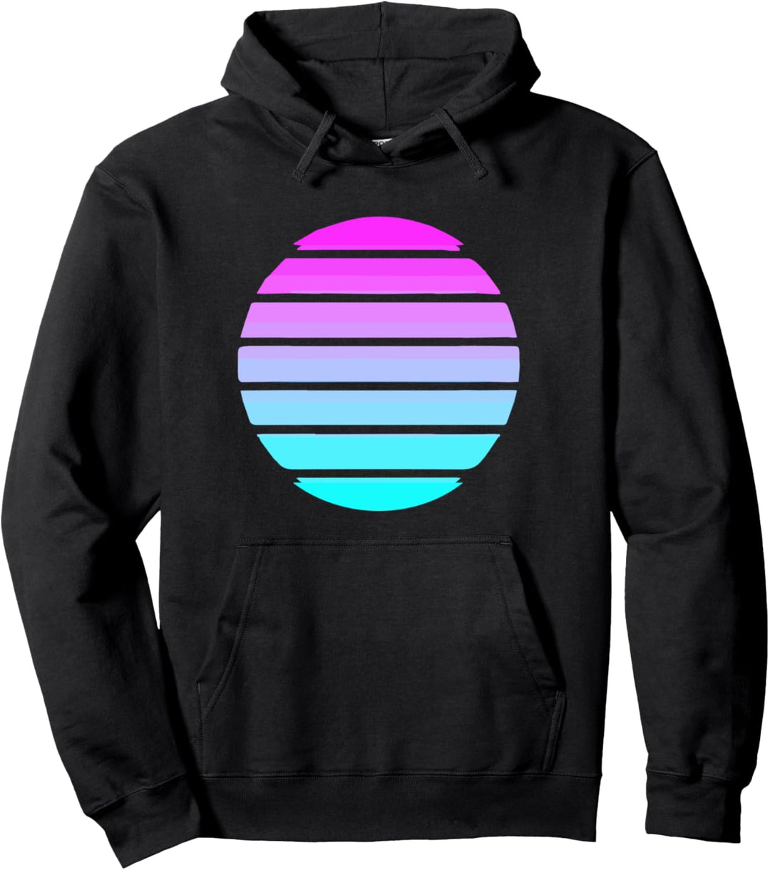 Vaporwave 80er 90er Jahre Electro Sunrise Pop Musikkultur Pullover Hoodie