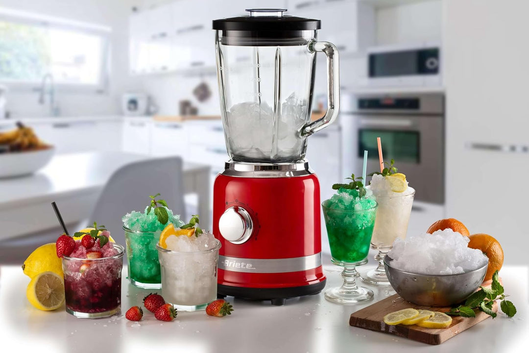 Ariete 585 Modern Standmixer, 1000 W, 1,5 L Fassungsvermögen, 4 Geschwindigkeiten + Pulse-Funktion,