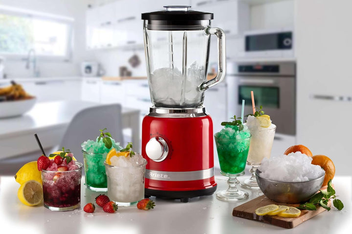 Ariete 585 Modern Standmixer, 1000 W, 1,5 L Fassungsvermögen, 4 Geschwindigkeiten + Pulse-Funktion,