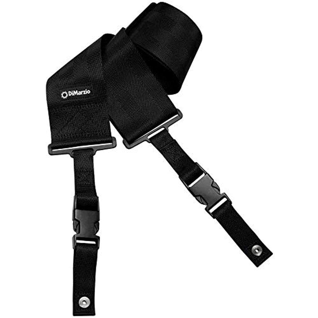 DiMarzio DD2800BK Cliplock Guitar Strap - 3" - Black