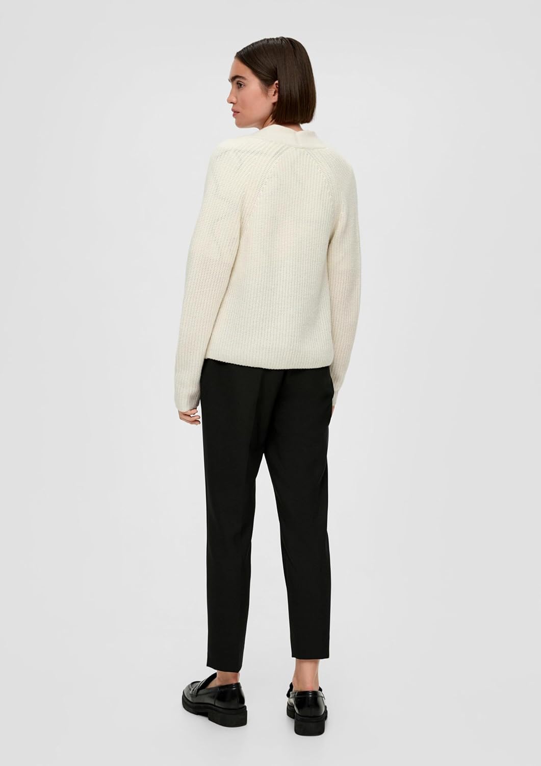 s.Oliver Kurzer Cardigan aus Wollmix 46 0700_natur, 46 0700_natur